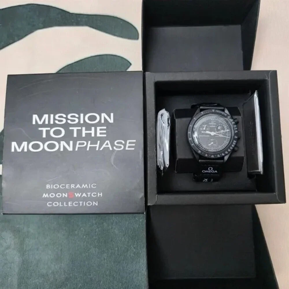 Swatch X Omega Mission To The Moonphase - New Moon Watch